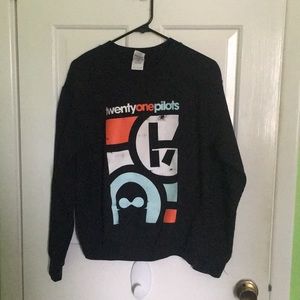 Twenty One Pilots crew neck sweatshirt
